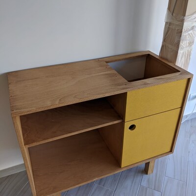 Hi-fi Audio Rack Hand Made of Solid Oak Wood for Hiend Audio Components ...