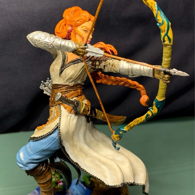 Saelihn, the Forest Archer, by Nerikson. Elegant and Beautiful