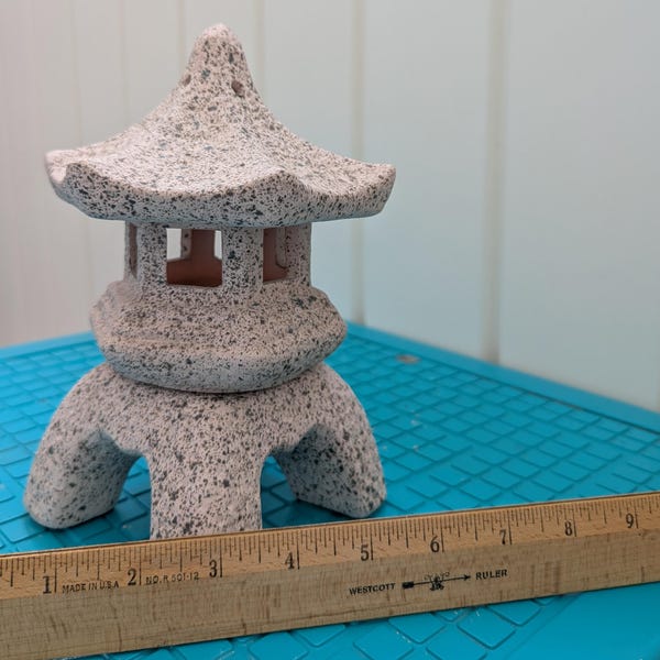 PAGODA MONUMENTALE IN CERAMICA CON INVETRIATURA SANCAI, CINA, STILE - Foto 12