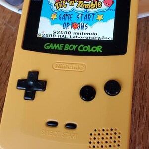 任天堂 GAME BOY COLOR  DS The World's First Gameboy Color DS - YouTube