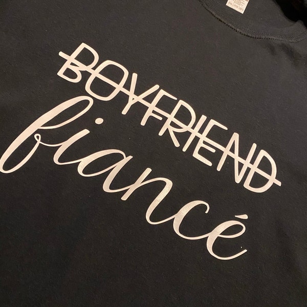 Fiance Svg, Boyfriend, Fiance, Girlfriend, Fiancee, Couples Design ...