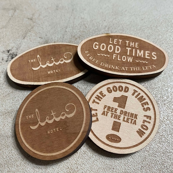 Custom Engraved Wood Game Tokens – Single or Double-sided ...