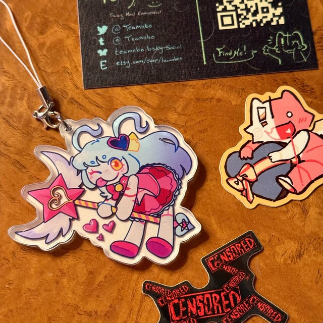 ロボトミーコーポレーション チャーム：両面アクリル製アブノーマ