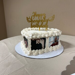 Holy Sh*t I'm 50 Cake Topper – Lustiger Geburtstagstorten-Aufsatz Für 50. Geburtstag