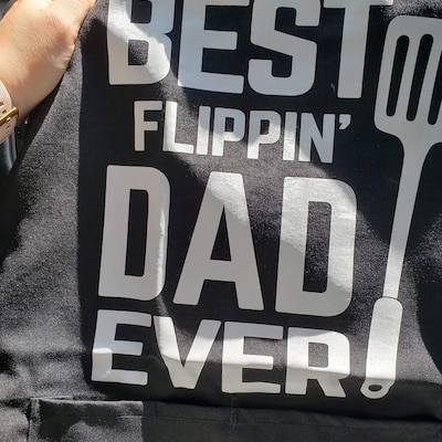 Best Flippin Dad Ever Apron, Dad Gift, Father Day Gift, Best Flippin ...