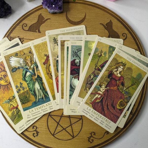 ORACLE RUNES TAROT- to Learn to Read the Runes- Text in Spanish. - Etsy UK