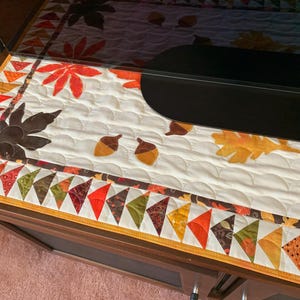 Autumn Flight Table Runner Pattern - Etsy