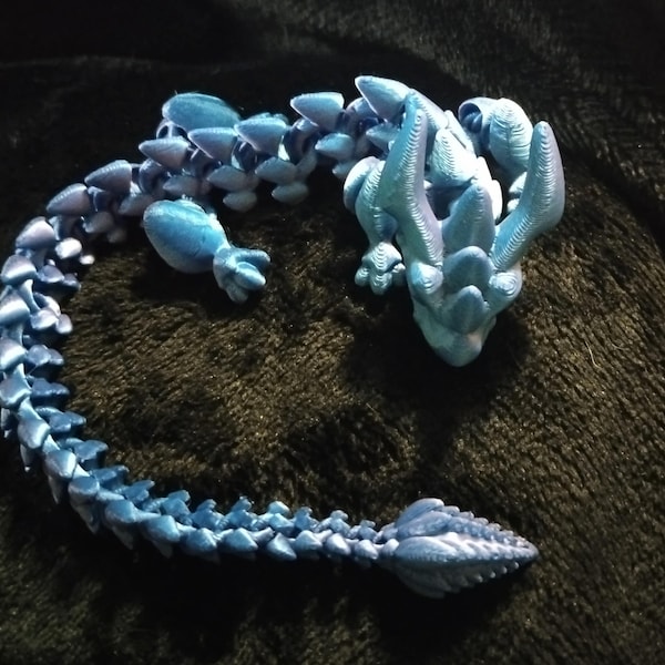 Articulated Dragon 05.1 - 3D Print STL File - Etsy