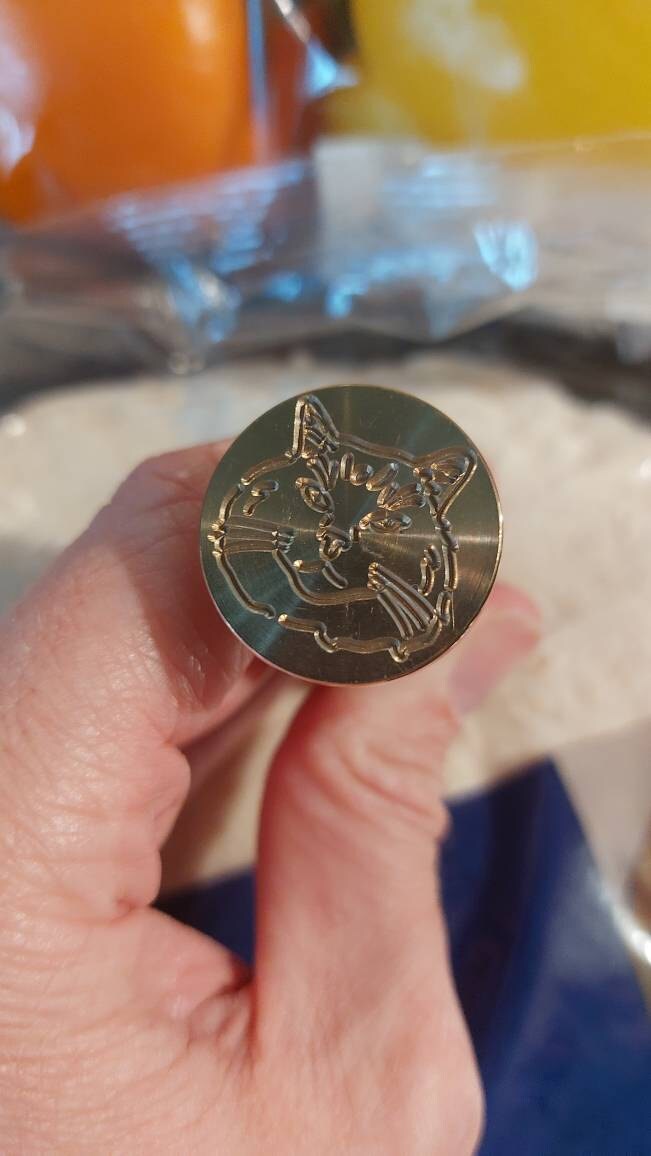 Custom Pet Portrait Wax Seal Stamp - Personalized Wax Seal for Dog Lovers - Unique Pet Photo Stamp Gift