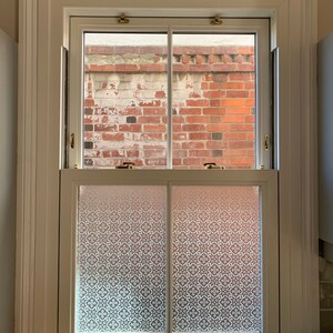 Privacy Frosted Window Film Decorative Etched Glass Victorian Etsy Sweden