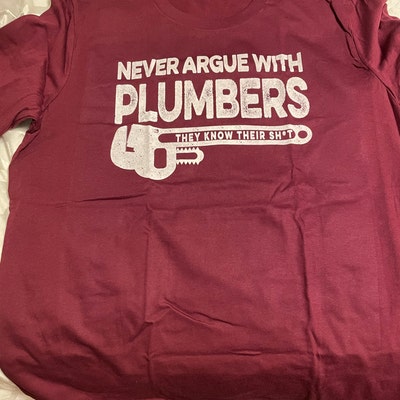 Men's Funny Plumber T-Shirt - "Don't Tell Me How To Do My Job" Graphic Tee