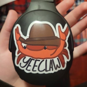 Yeeclaw Sticker Laptop Sticker Water Bottle Stickers Journal Sticker ...