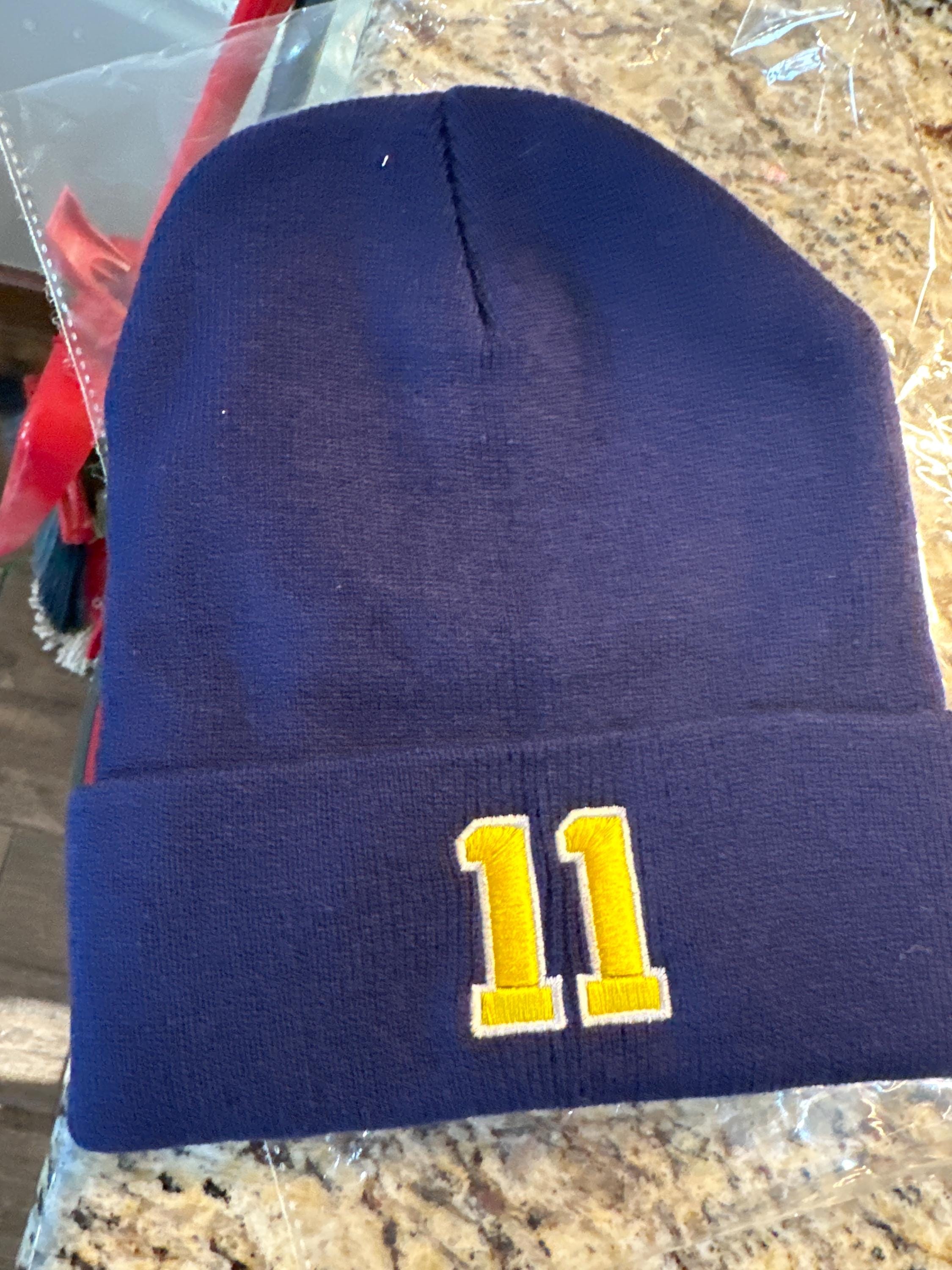 Custom Embroidered Beanies Hats personalized Sports Gifts Adult Kid
