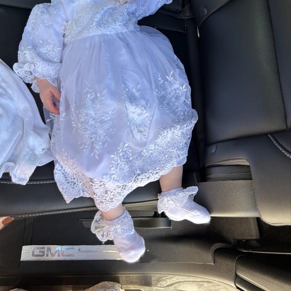 Baby Girls Christening Baptism Gown