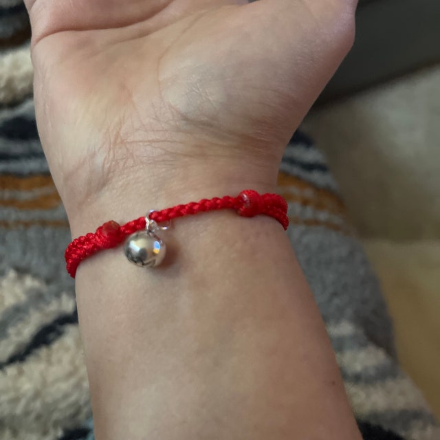 小物 little willow Belt RED Red Wrist Bells - For Small Hands