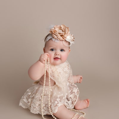 Vintage Ruffle Romper Tutu Baby Dress Baby Girl Rompers Baby - Etsy