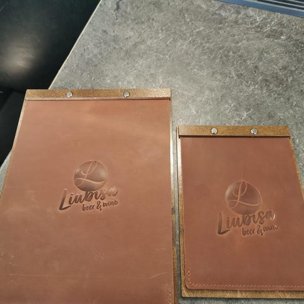 Speisekartenhalter Buch Restaurant Transparenter Menühalter Menüordner
