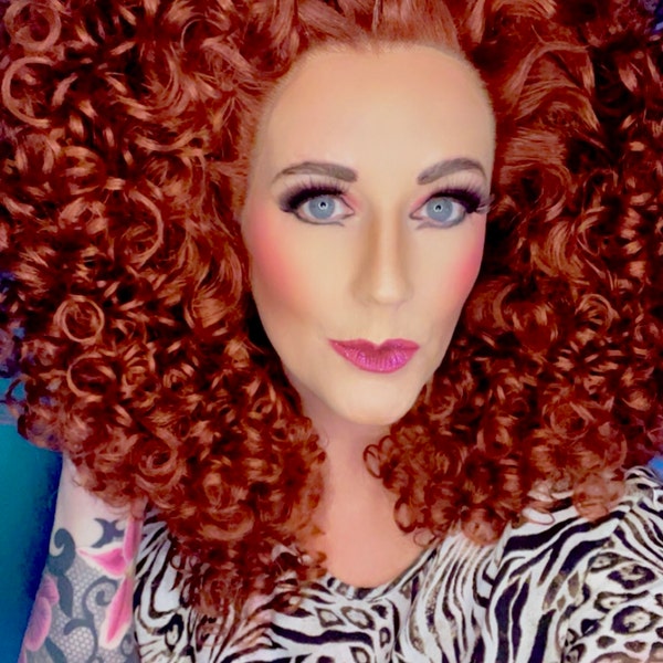 Cool Curls 1980s Wig main image 0