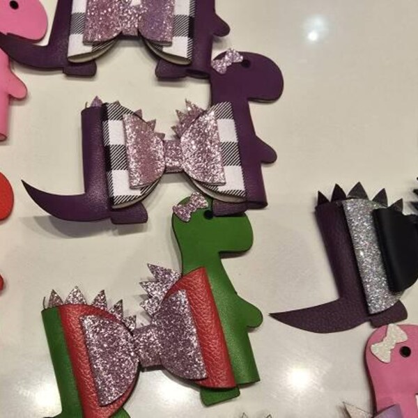 Bronto Dinosaur Bow SVG, Dino Bow SVG, Dino Party Fun Bow, Svg Files ...