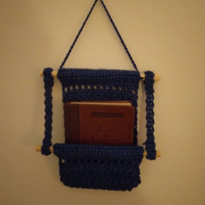 Boho Book Nook Crochet Pattern Crochet Wall Hanging Pattern - Etsy