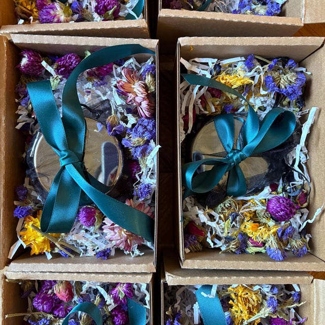 Calligraphy Engraved Compact Mirror | Personalized Gifts | Bridesmaids | Bachelorette | Place Cards | Mother's Day