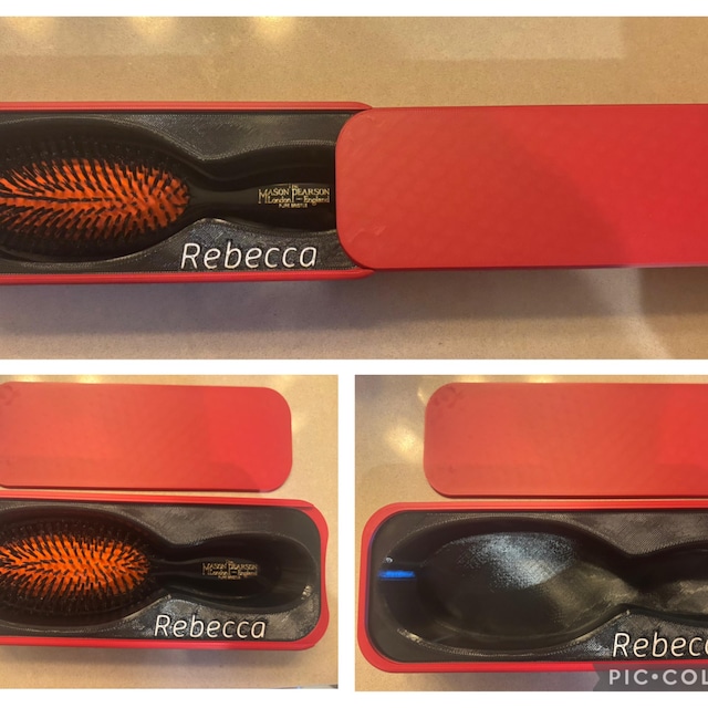 Mason Pearson Travel Case | Magnetic Closure | Personalized - Etsy