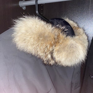 Coyote Fur Trim for Canada Goose With 