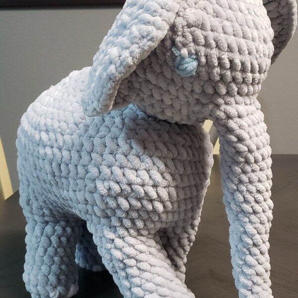 Handmade Crochet Ami Toy - Elephant main image 1