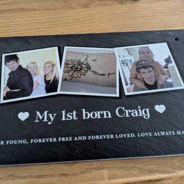 Personalised in Loving Memory of Photo Pet Memorial Keepsake Box - 5 ...