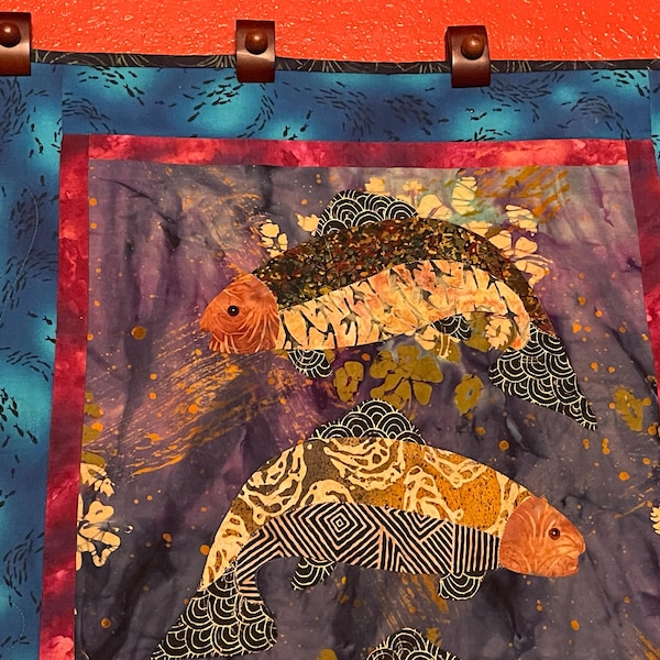 4 Small Tapestry Hangers for Walls, Quilt Hangers - Wooden Clamp Holder ...