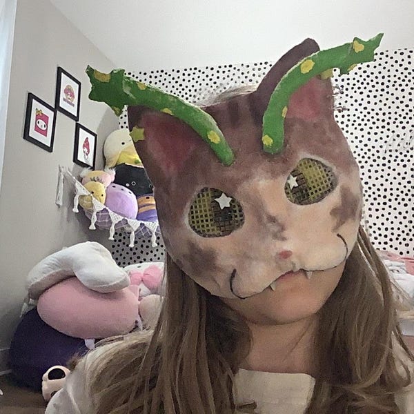 Qmt Mask Axolotl Therian Mask - Etsy