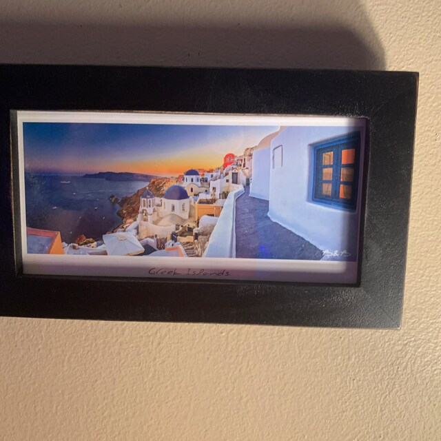 Panoramic Picture Frame Vintage COLOR of YOUR CHOICE 1x1