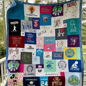 Deposit for a T-shirt Quilt - Etsy