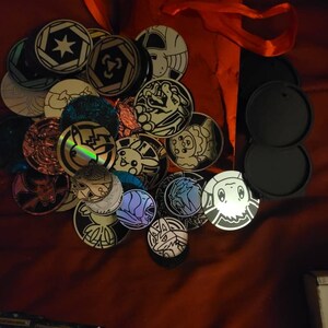 ポケモン バトルまとめ 171枚 ほぼ被り無し pokemon coin Official Pokemon Coins - Regular & Jumbo Size Random Assortment - Etsy