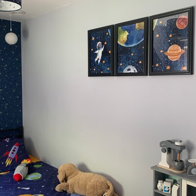 Outer Space Printable Wall Art for Nursery Decor, Digital Download ...