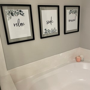 Set Di 4 Stampe Da Parete Per Bagno Con Citazioni – Stile Rustico Con Mucca – 20x25 Cm – Decorazione Ideale - 3
