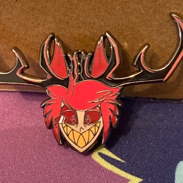 Hazbin Hotel Alastor Enamel Pin - Etsy