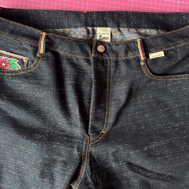 【COLOR iN ID】recycle denim Recycled Denim Automotive Color Trim Material Design