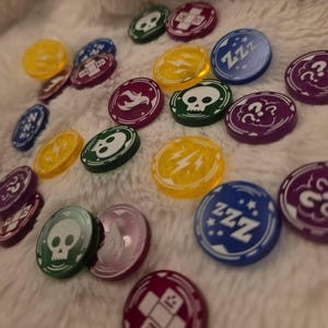 アクリルエフェクトトークン - TCGエフェクトトークン - Etsy 日本
