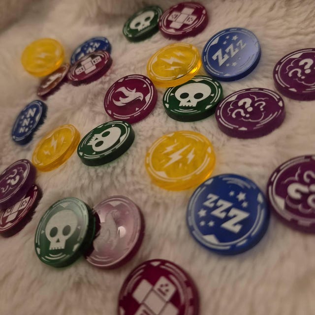 アクリルエフェクトトークン - TCGエフェクトトークン - Etsy 日本
