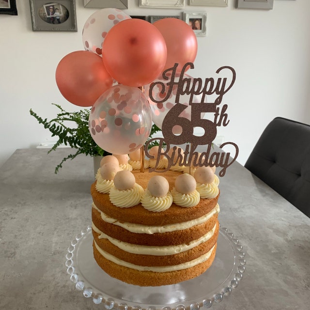 Ballons 14 Ans Anniversaire Fille Décoration Noir Or Rose