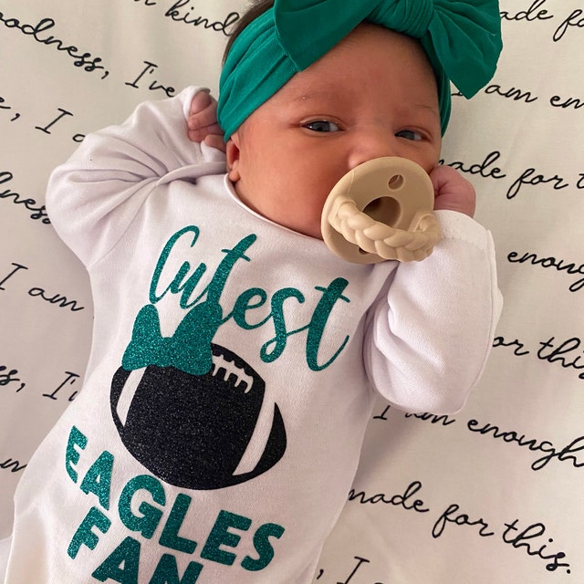 Eagles onesie baby deals girl