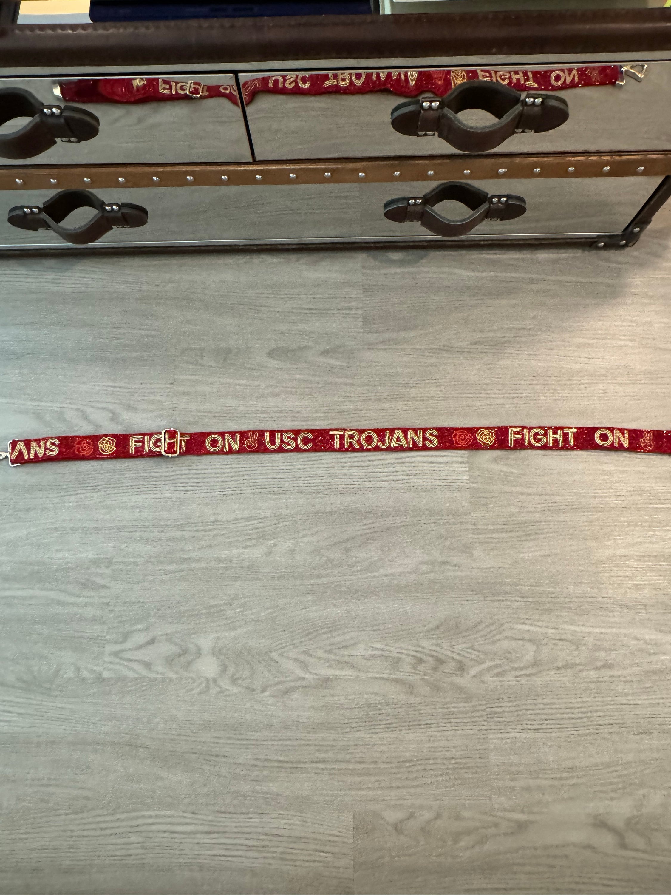 Custom Game Day Seed Bead Strap, Personalized Camera Strap for Game Day, Customized Game Day School Cheer Beaded Camera Strap, School Strap