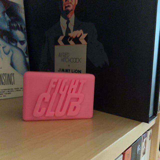 3D Printed Fight Club Soap | Movie Prop Replica, Halloween Decor