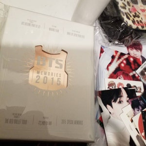 Bts Memories Of 15 Dvd 4 Disk Edition Kpop Tracking Number Etsy