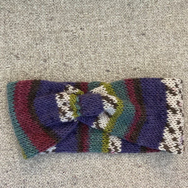 KNIT BUCKLE HEADBAND A NIGHT IN THE 90S