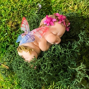 Pixie Baby Miniature, Newborn Fairy, Fairy Winged Baby, Gift for Friend, to  Collect, Miniature Baby, Fairy Doll, Artist Doll, Fairy Garden - Etsy