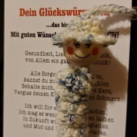 Spruch Kärtchen für Glückswürmchen Etsy.de