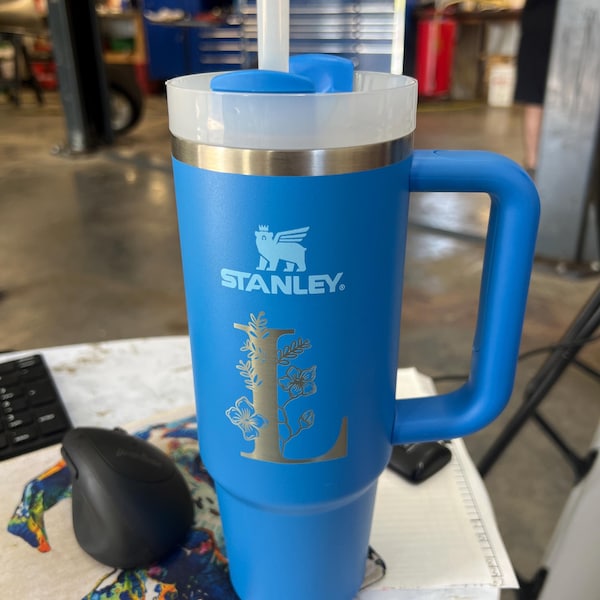 Name Engraved Stanley Laser Engraved Cup Tumbler Custom Laser Engraved ...