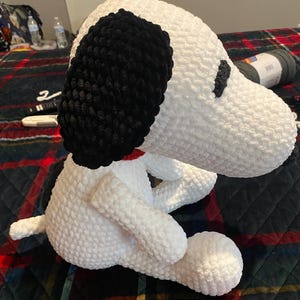 Schema uncinetto Snoopy da 8 pollici, schema uncinetto, schema ...